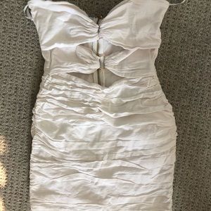 White mini dress in very good condition
